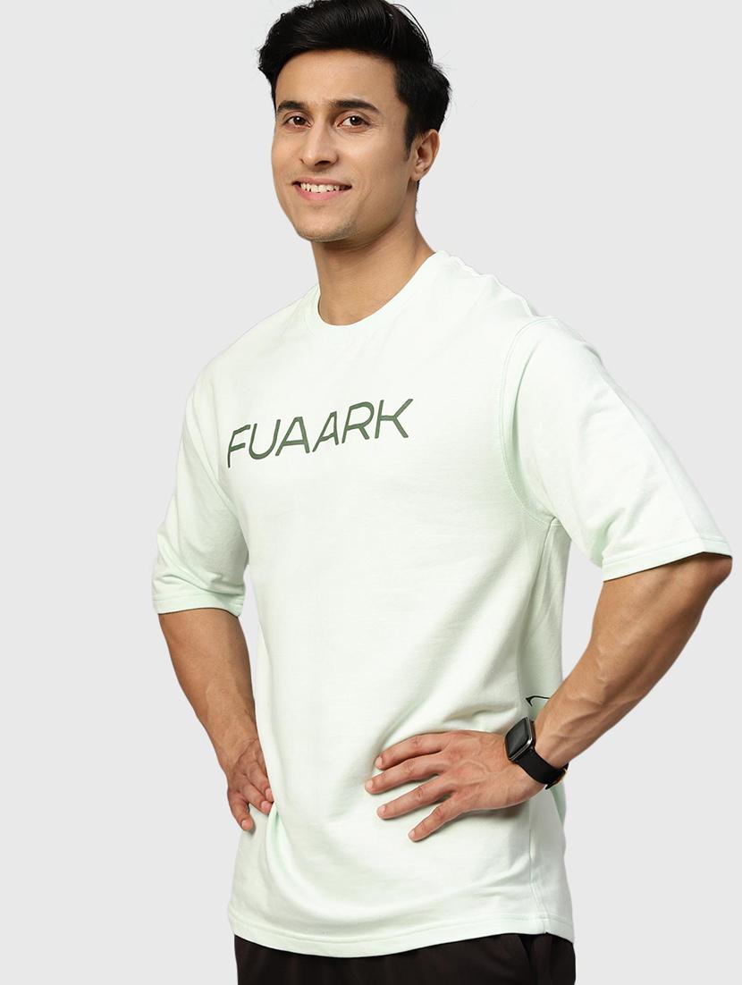 men light green cotton t-shirt - 20280323 - Standard Image - 1