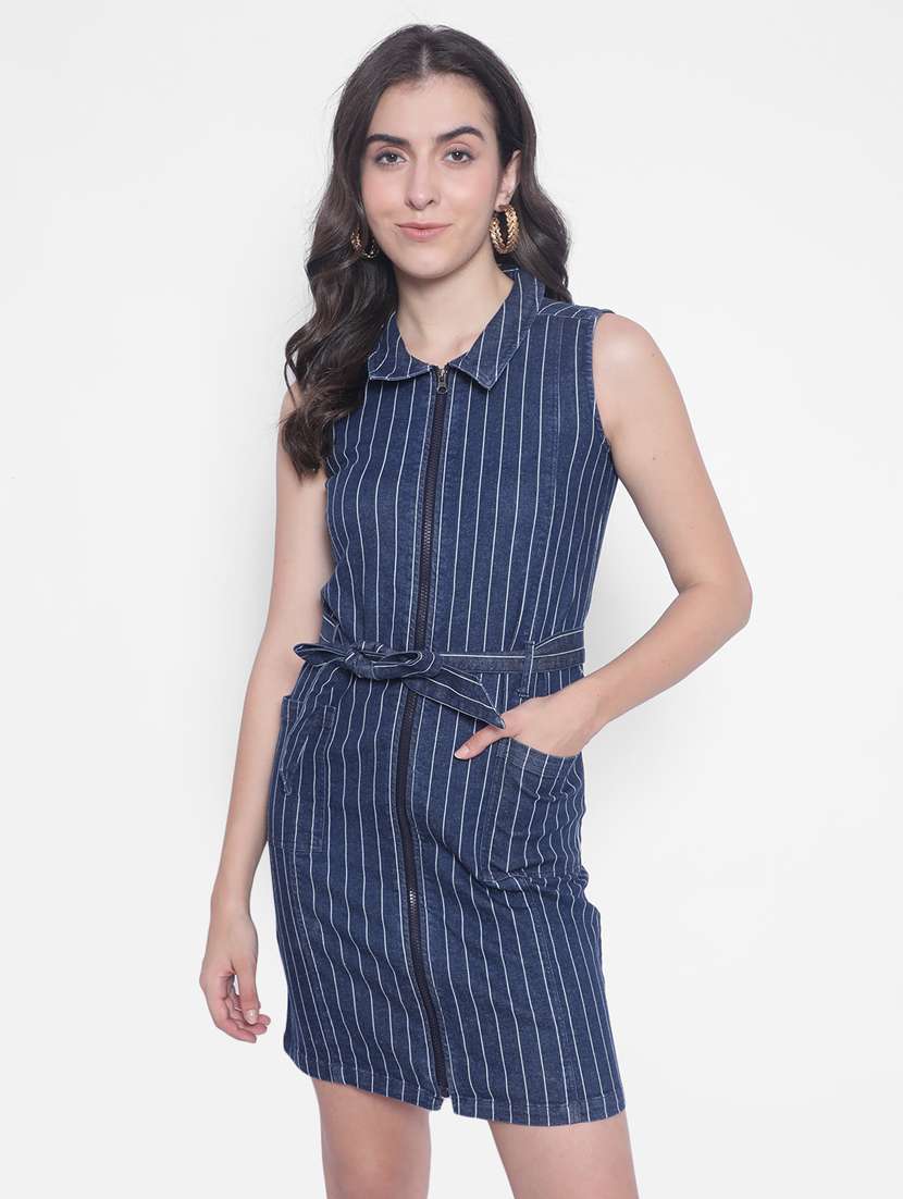 women's shirt striped dress