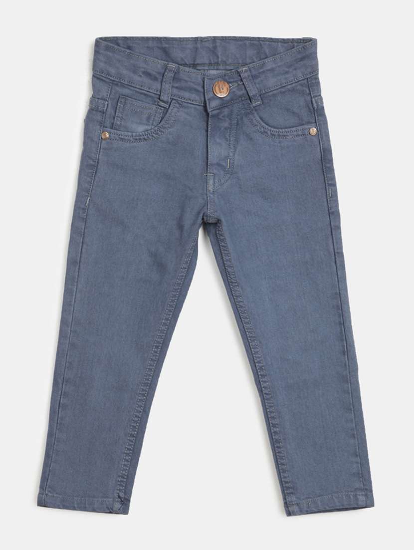 boy's plain slim fit jeans
