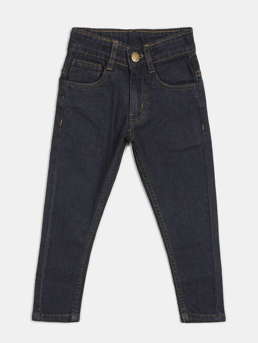 boy's plain skinny fit jeans