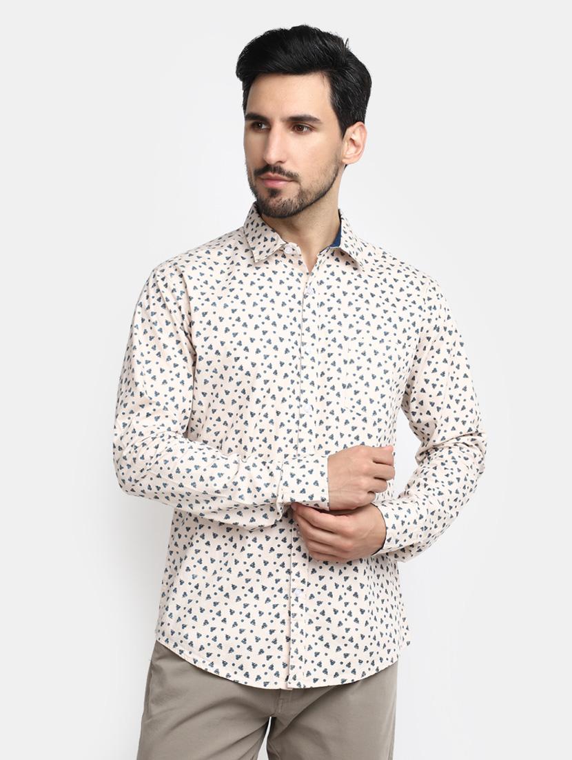 mens printed casual shirt - 20281583 - Zoom Image - 0