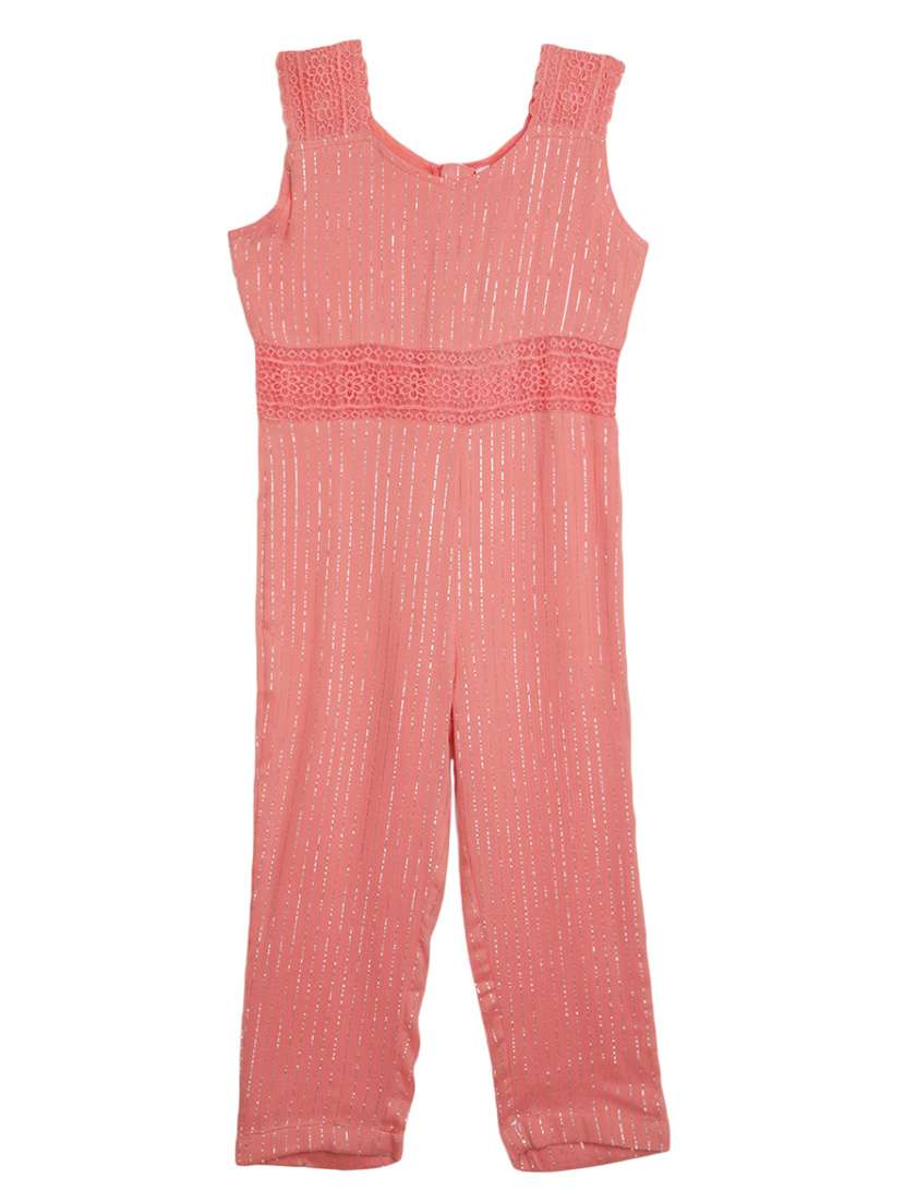 girls round neck sleeveless frock - 20282292 -  Standard Image - 1