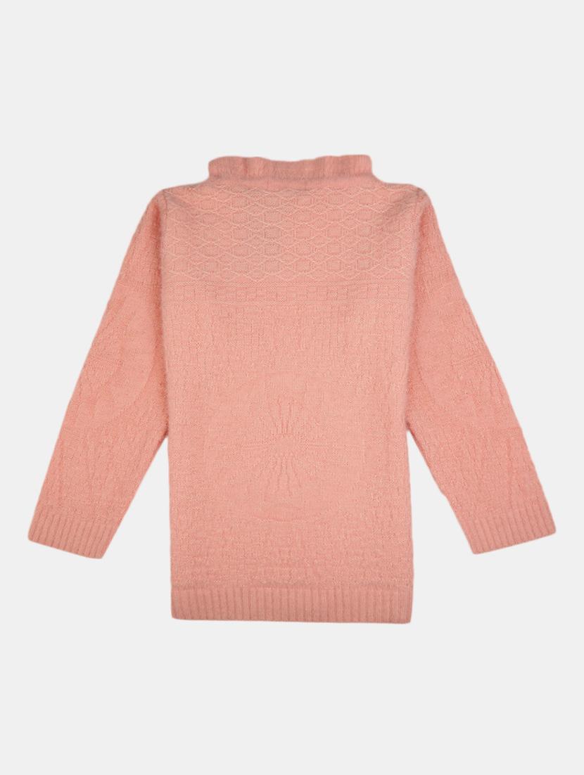 pink wool blend regular sweater - 20282410 - Standard Image - 1