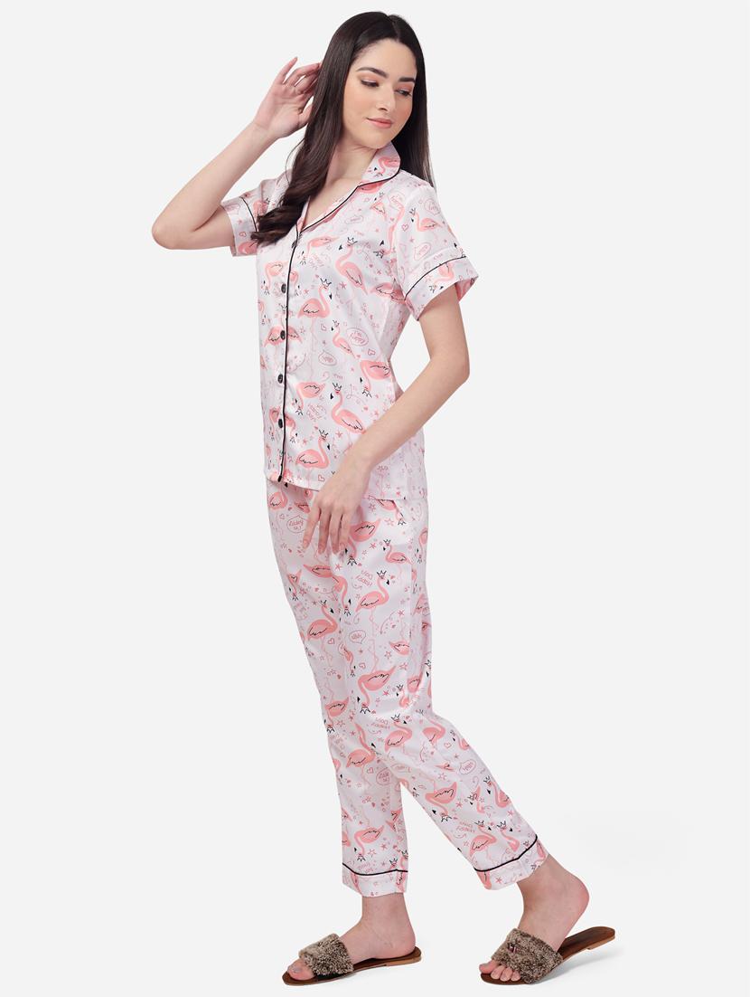 quirky print pyjama nightwear set - 20283942 - Standard Image - 1