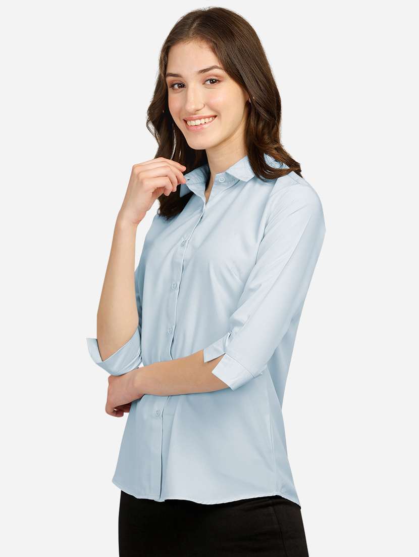 purist blue solid regular shirt - 20283970 -  Standard Image - 1