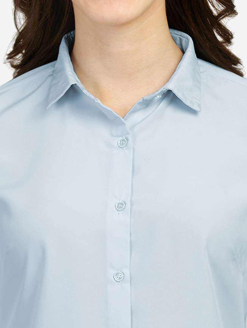purist blue solid regular shirt - 20283970 -  Standard Image - 4
