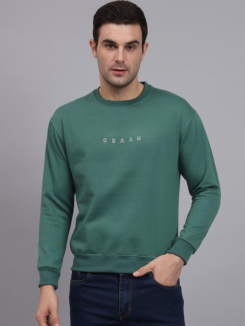 mens chest print sweatshirt - 20284020 - Standard Image - 1