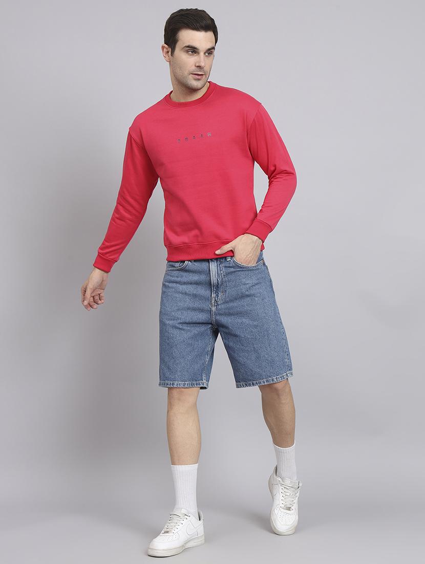mens chest print sweatshirt - 20284035 - Standard Image - 4