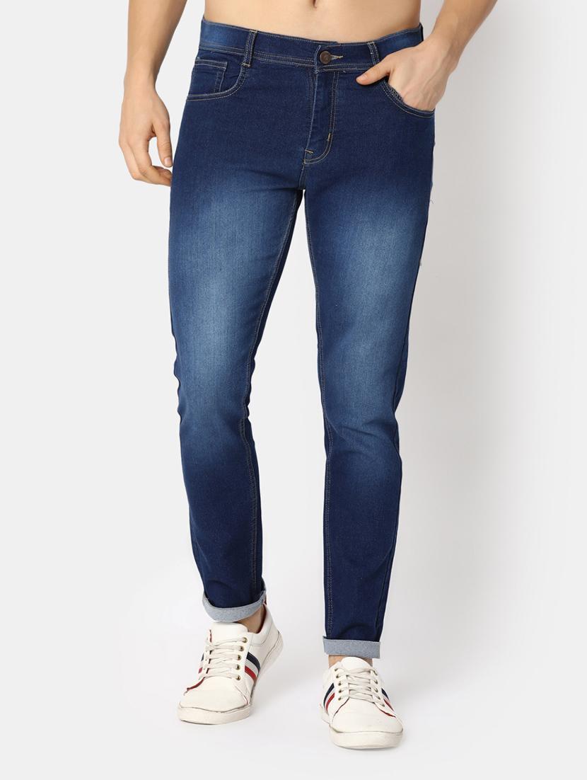 mens slim fit plain jeans