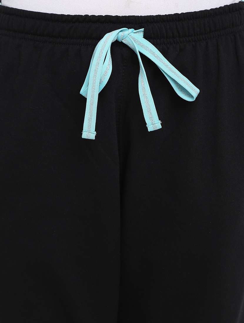 women solid mid rise track pants - 20284377 -  Standard Image - 4