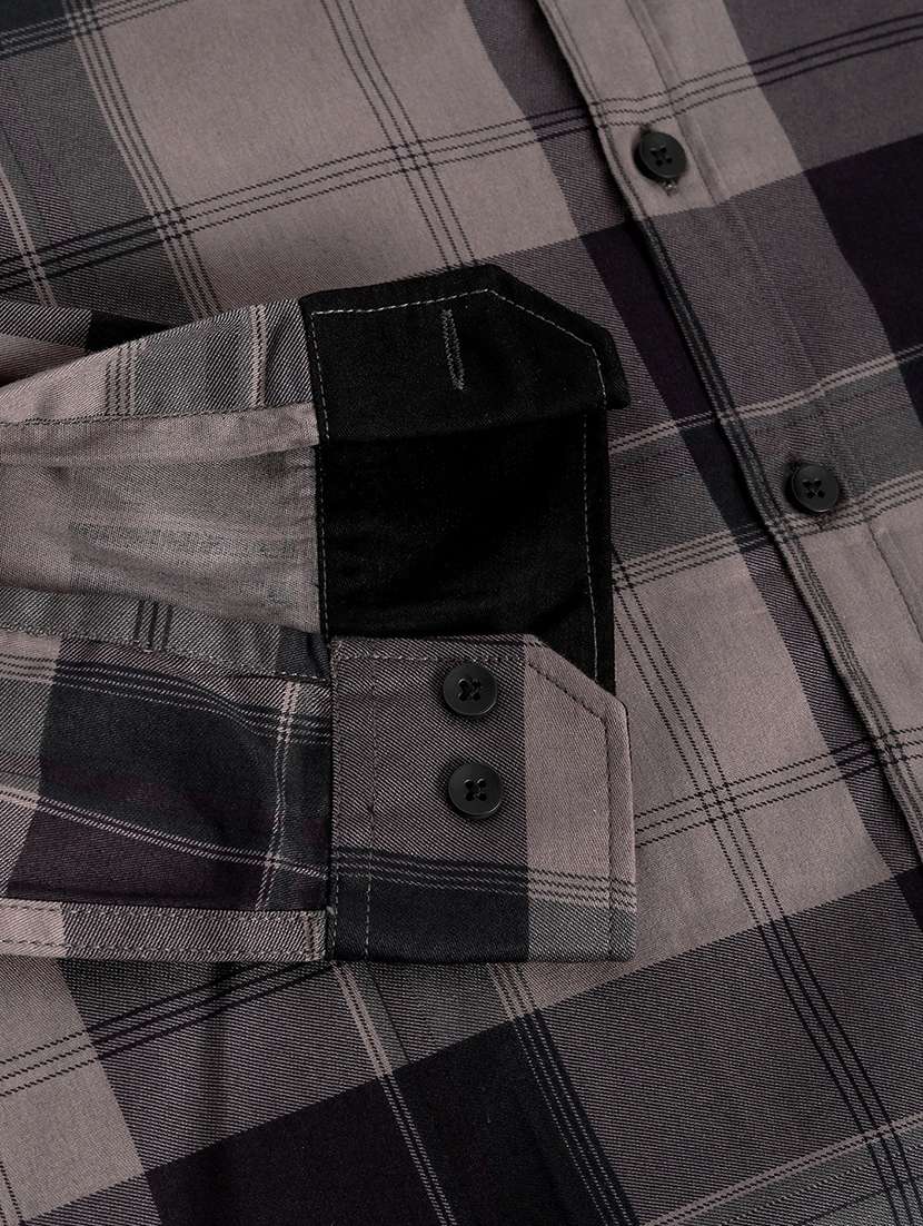 mens checks casual shirt - 20287723 -  Standard Image - 4