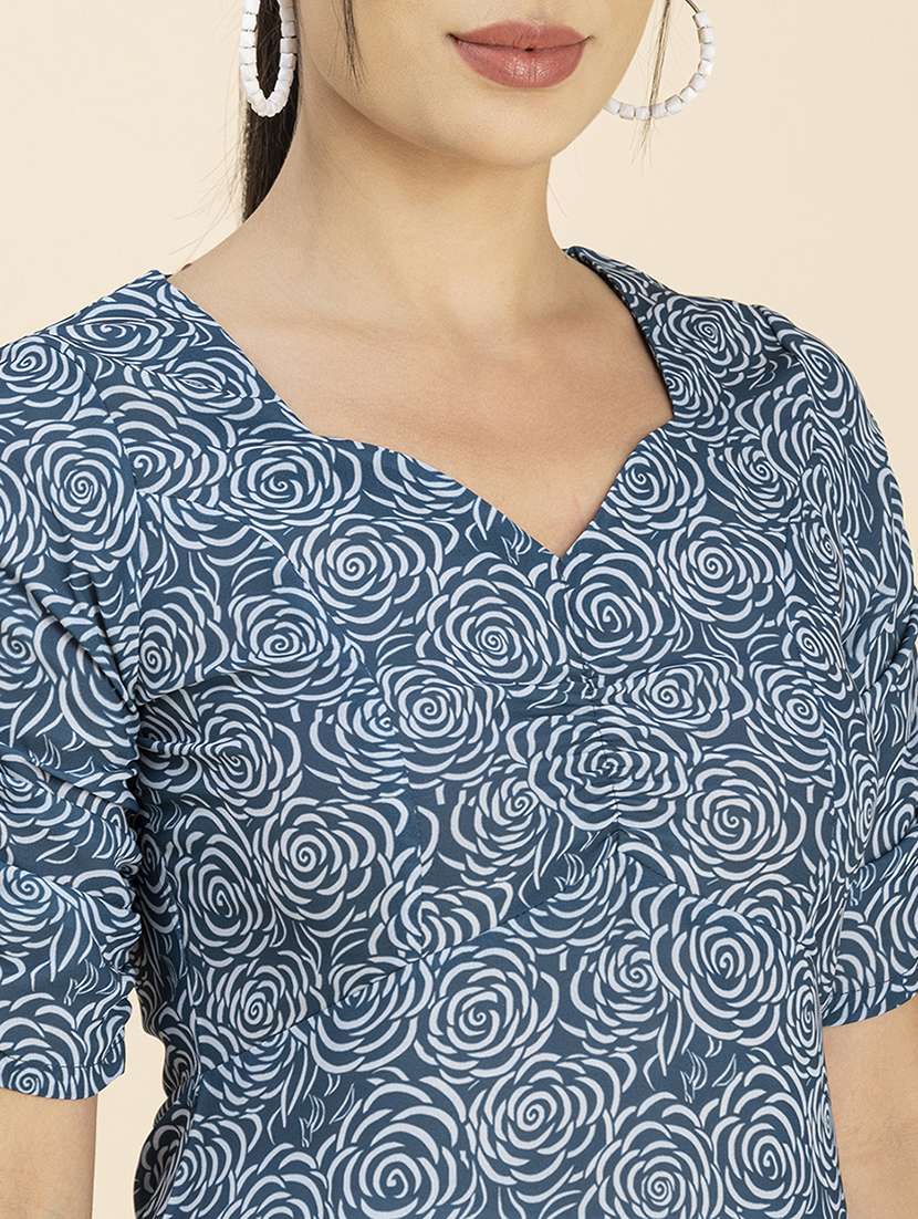 women's fit & flare floral dress - 20288026 -  Standard Image - 4