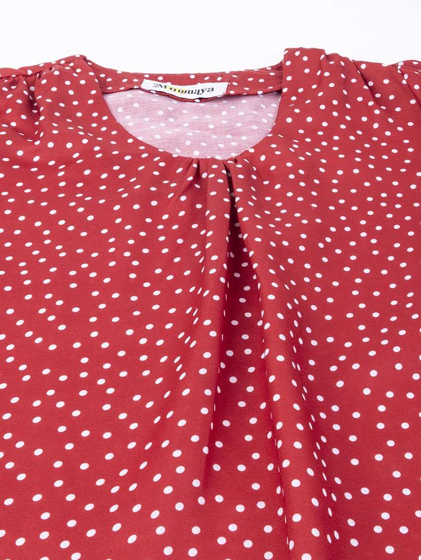 women's straight round neck top - 20288107 -  Standard Image - 4