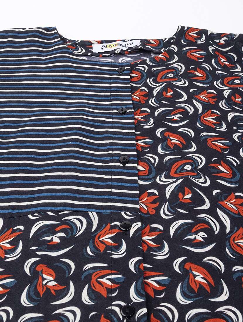 women's straight round neck top - 20288110 -  Standard Image - 4