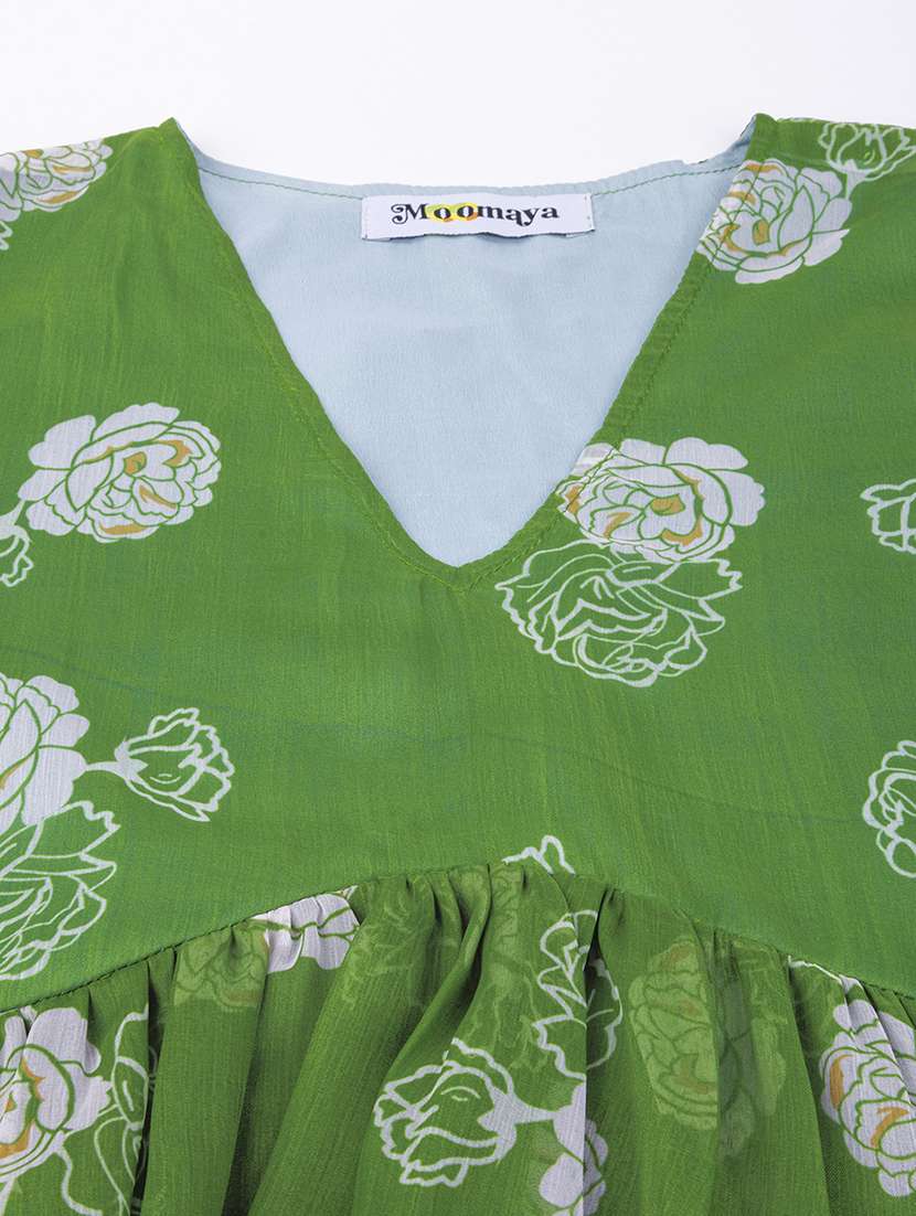 women's layered v neck top - 20288150 -  Standard Image - 4