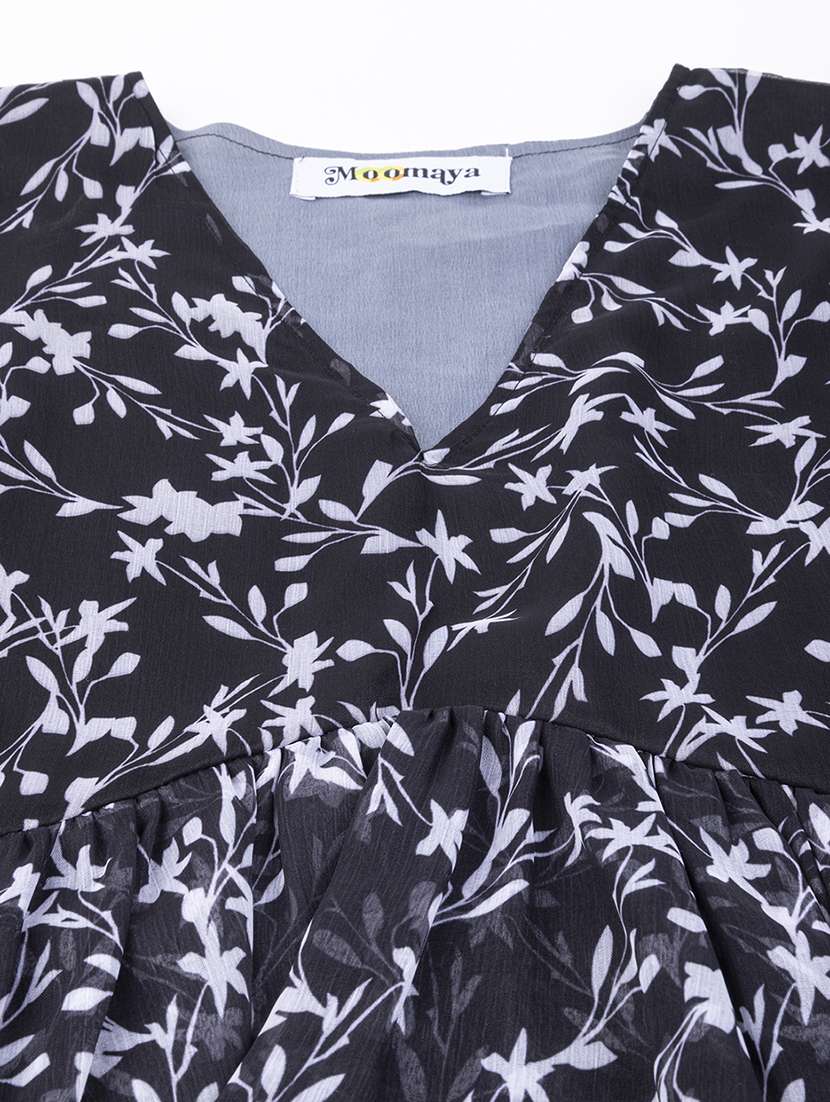 women's layered v neck top - 20288151 - Standard Image - 4