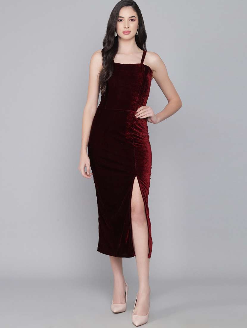 women's bodycon solid dress