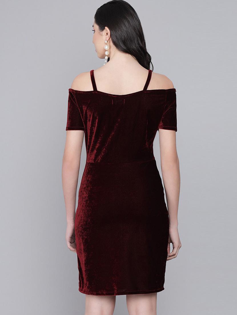 women's bodycon solid dress - 20290095 -  Standard Image - 1