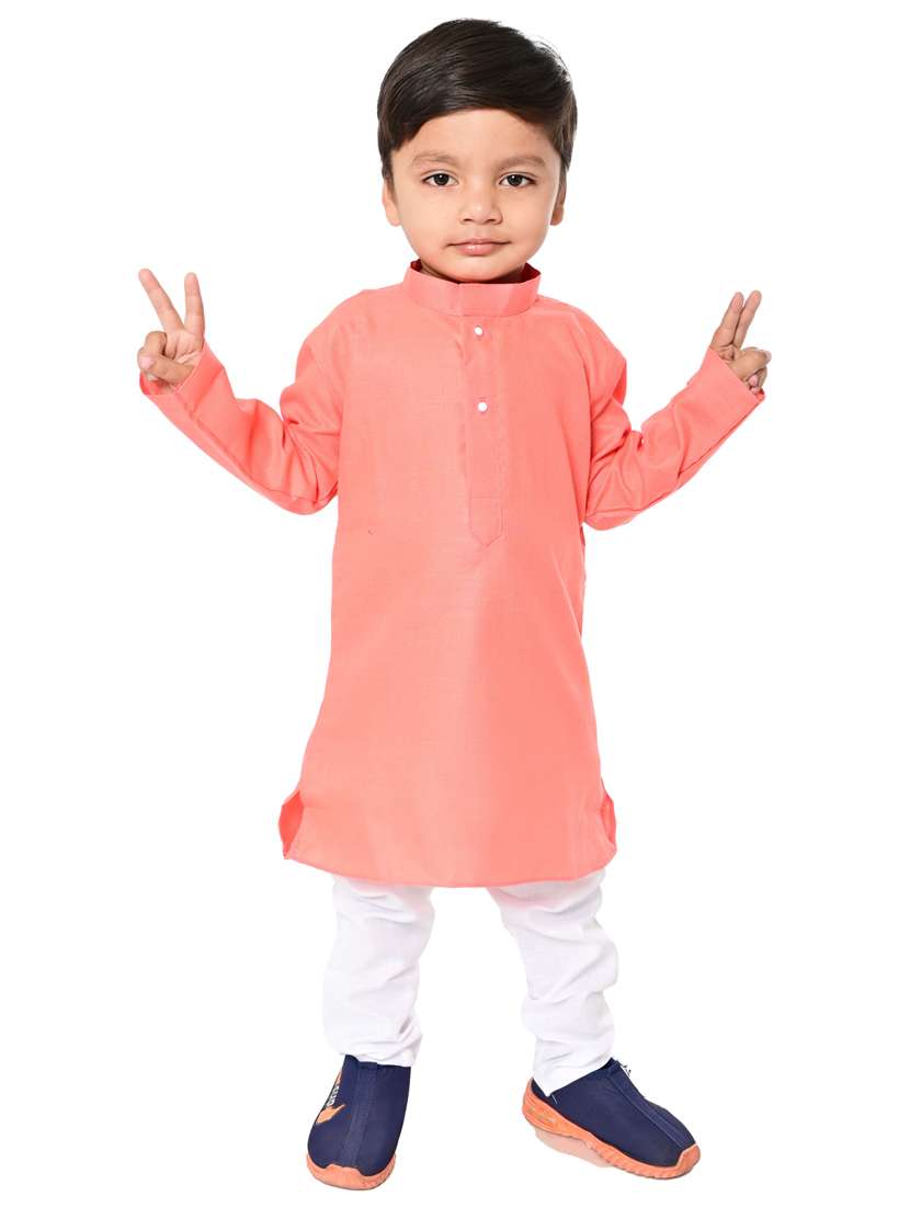 boys long sleeve kurta pajama set