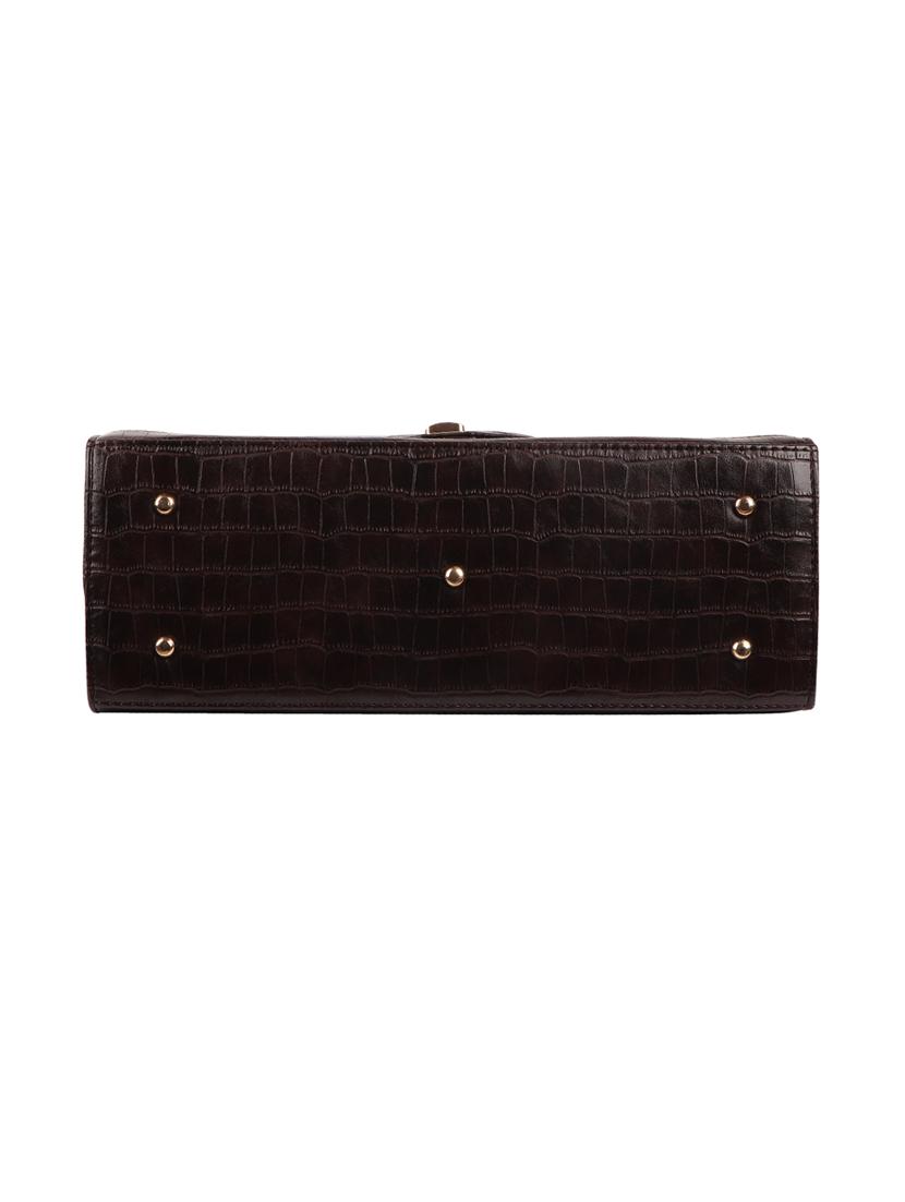 brown leather handbag - 20291749 - Standard Image - 4