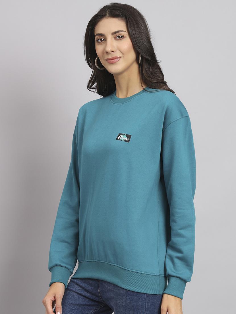 women's plain sweatshirt - 20291859 - Standard Image - 1