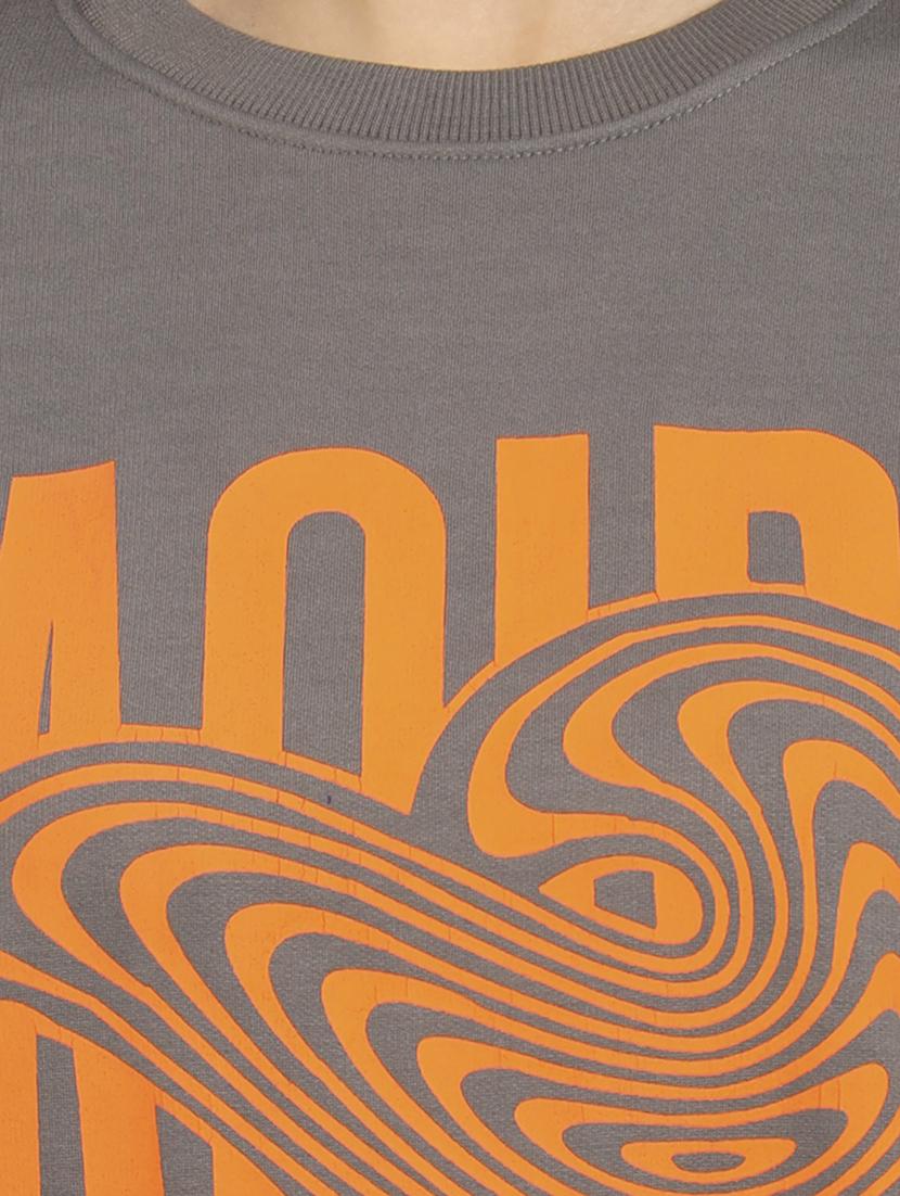 women's front print sweatshirt - 20291861 - Standard Image - 4