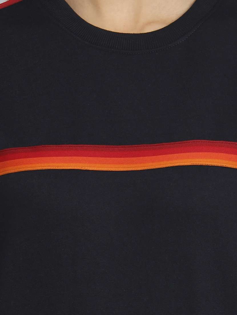 women's striped sweatshirt - 20291867 - Standard Image - 4