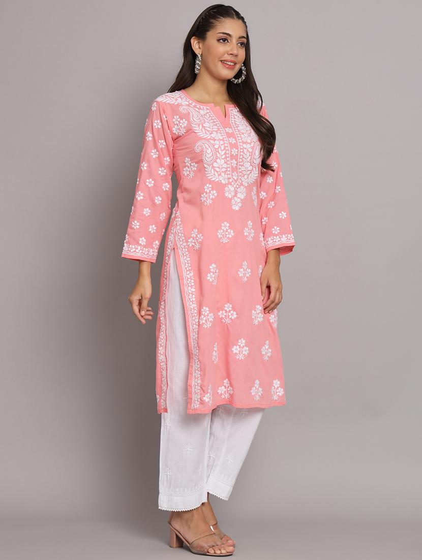 women's straight kurta - 20291902 - Standard Image - 1