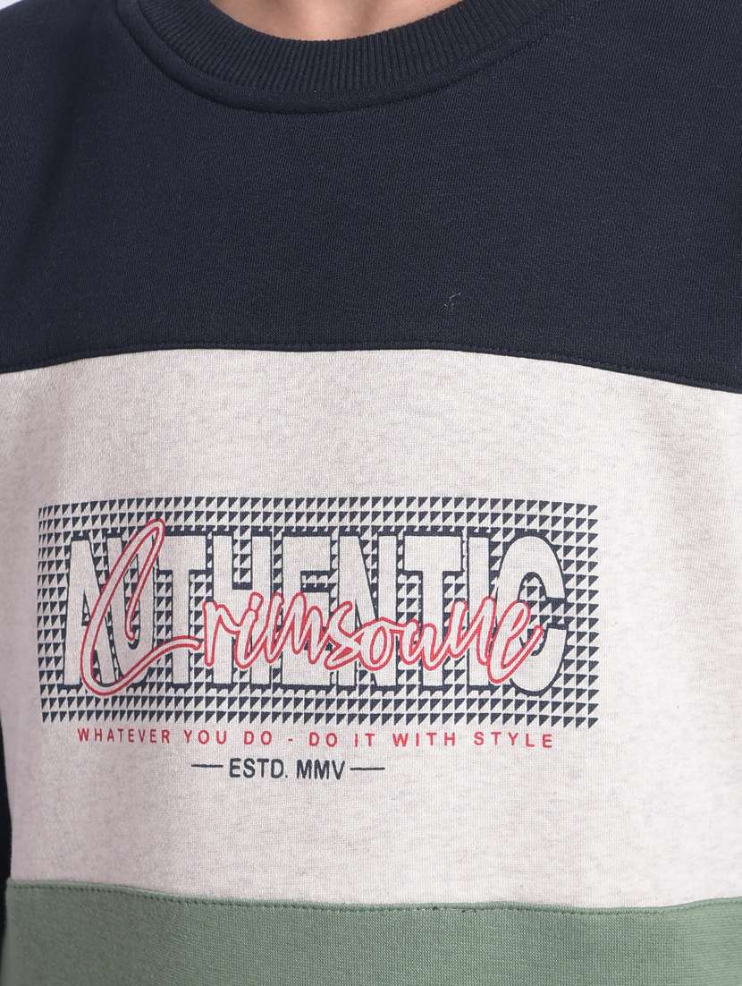 boys color block sweatshirt - 20292544 -  Standard Image - 6