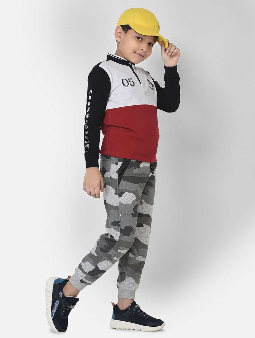 boys grey polyester blend joggers  - 20293979 -  Standard Image - 4