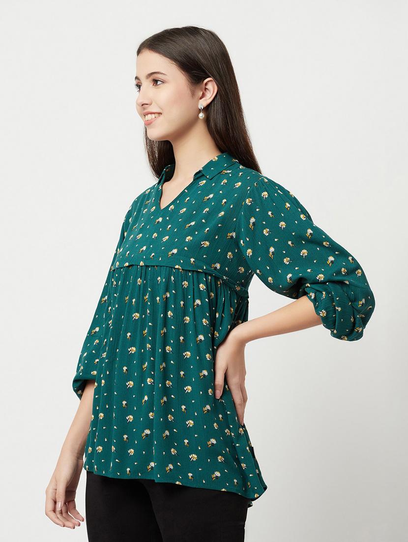 women floral print regular top - 20294917 -  Standard Image - 1