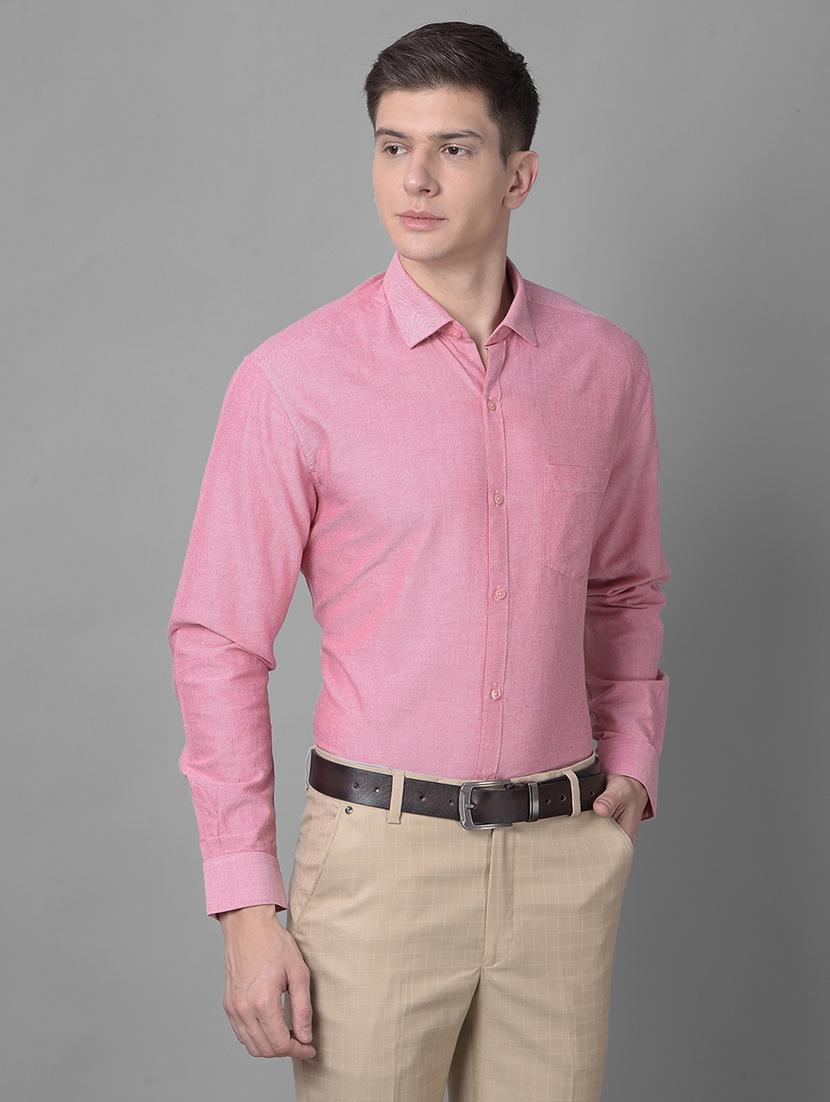 mens solids formal shirt - 20295418 - Standard Image - 1