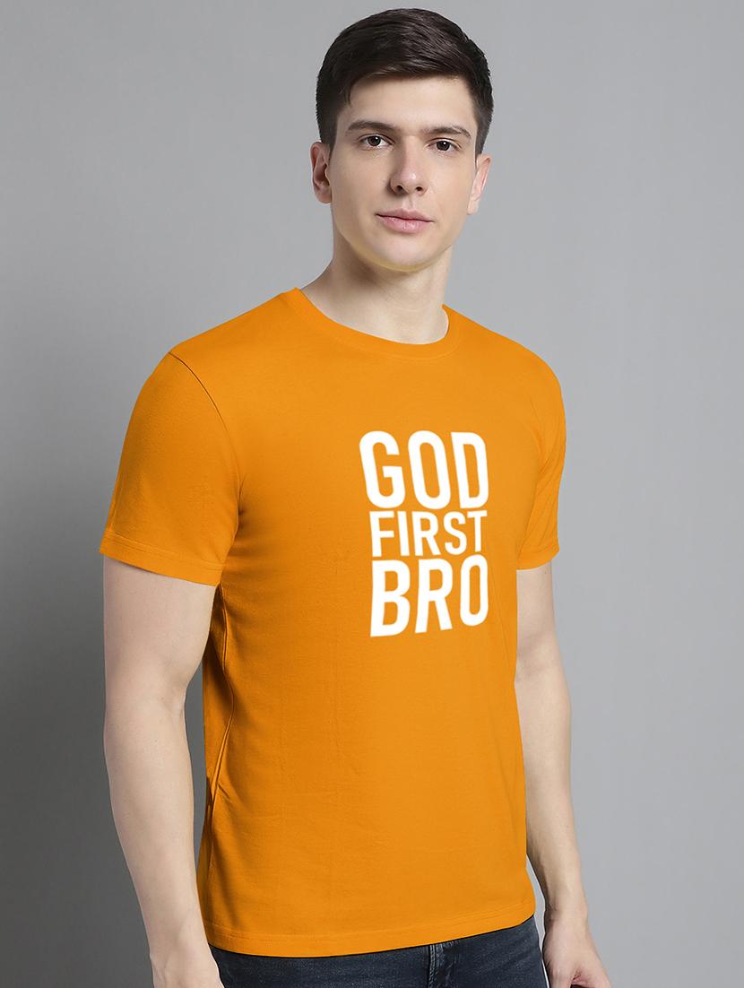 men chest print short sleeve t-shirt - 20295717 - Standard Image - 1