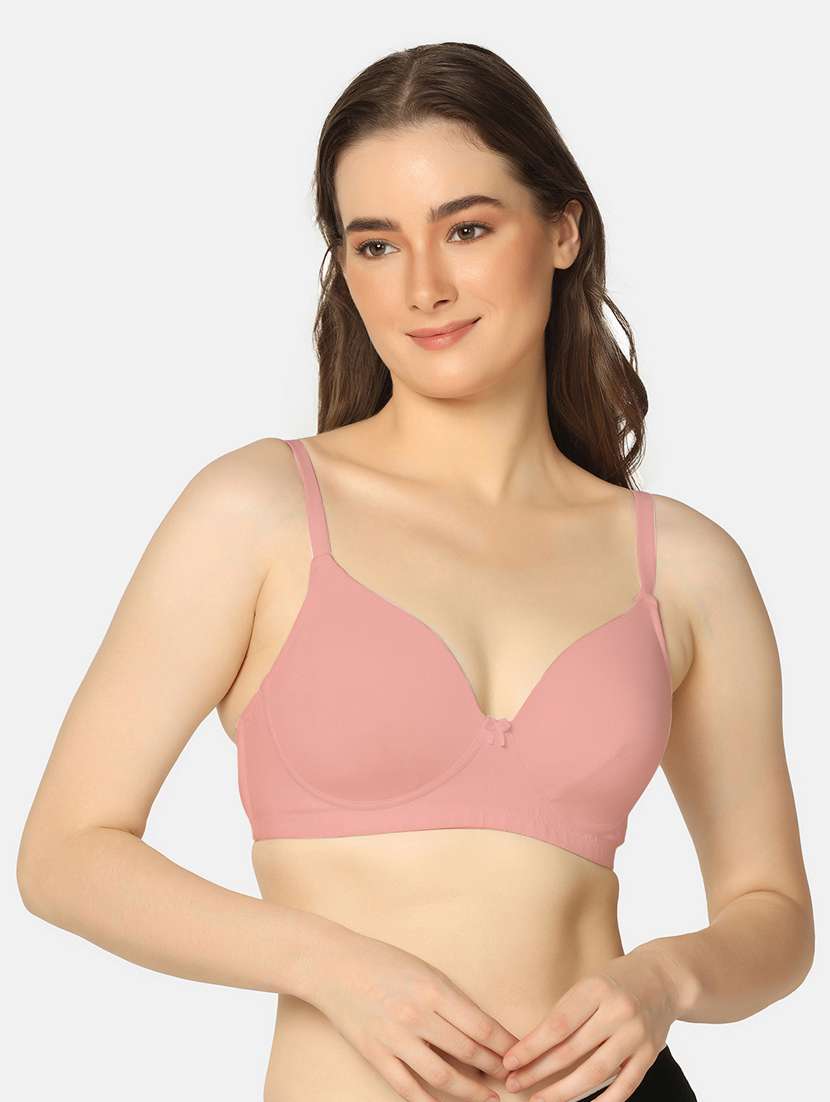 women solid bra combo - 20295835 -  Standard Image - 1
