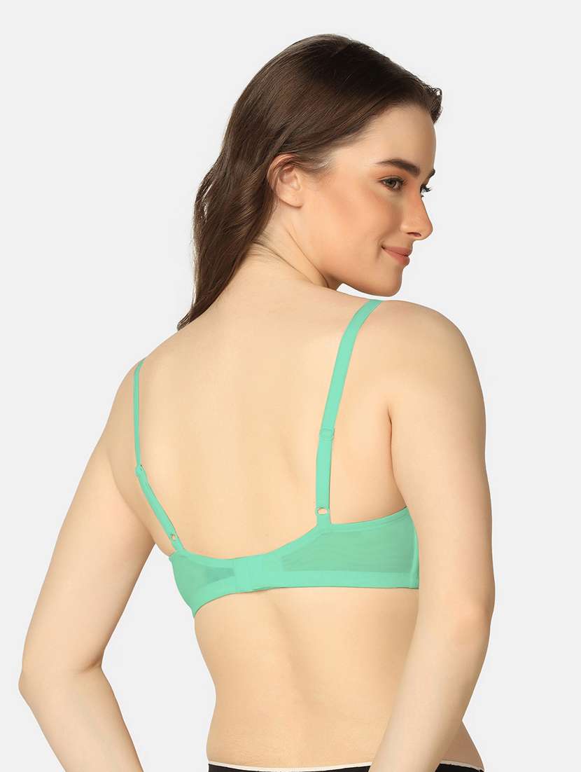 women solid bra combo - 20295835 -  Standard Image - 4