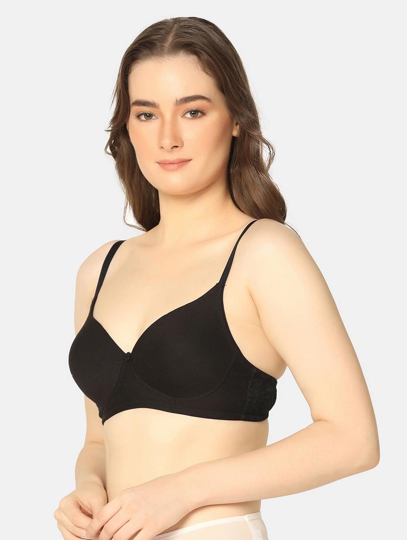 women solid bra combo - 20295840 - Standard Image - 1