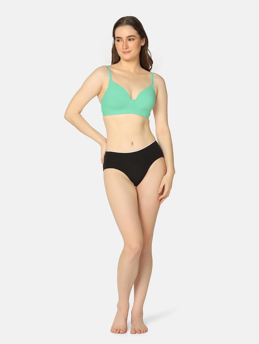 women solid bra combo - 20295840 - Standard Image - 4