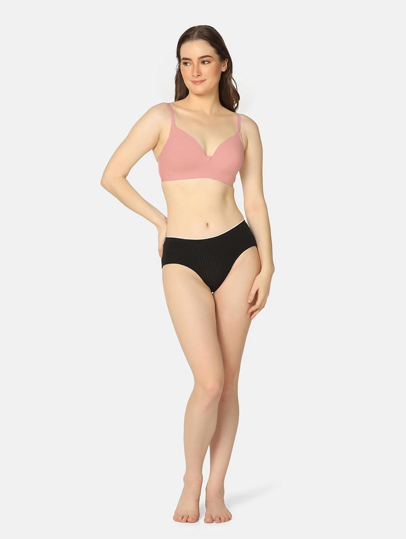 women solid bra combo - 20295841 - Standard Image - 4