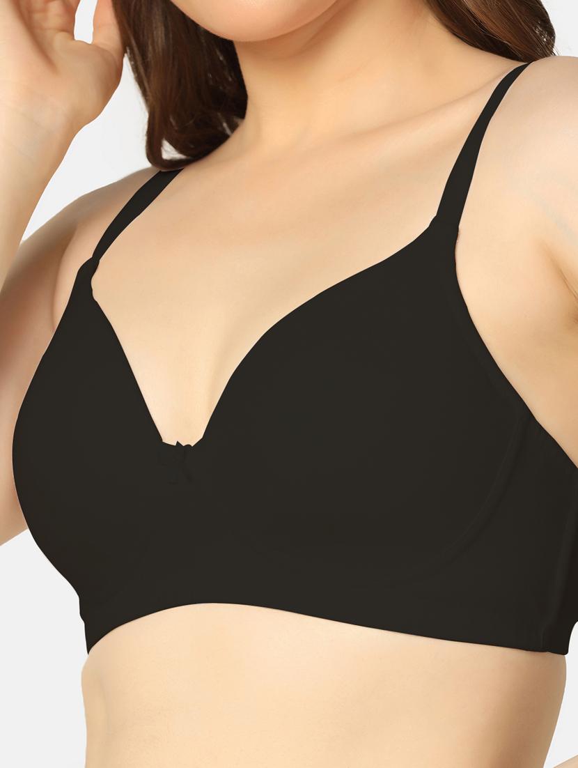 women solid bra combo - 20295841 - Standard Image - 6