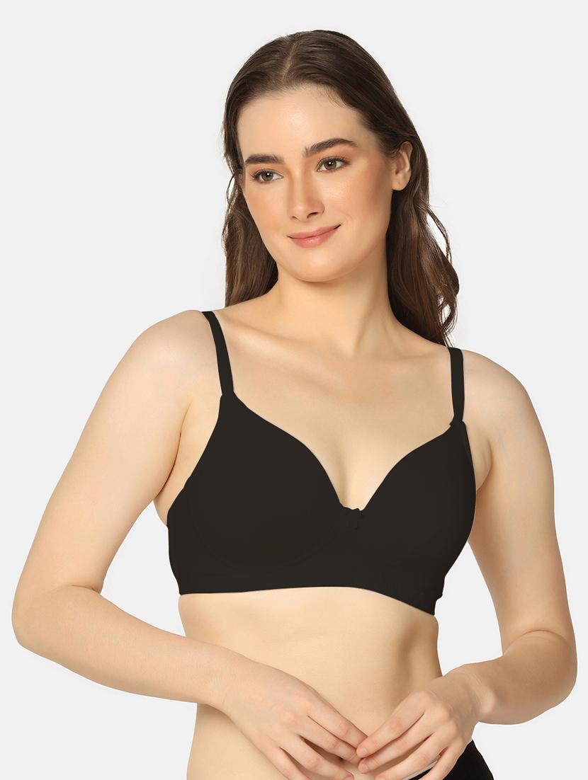 women solid bra combo - 20295842 - Standard Image - 4