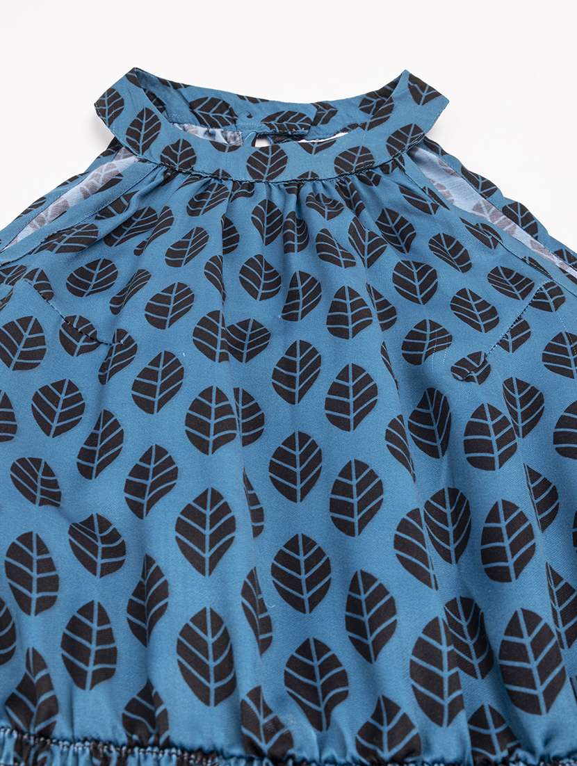 women's fit & flare leheriya dress - 20296502 -  Standard Image - 4