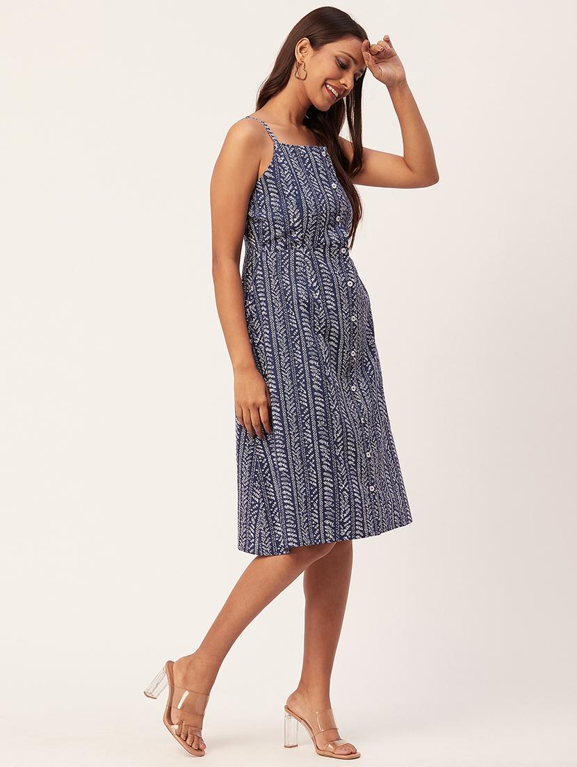 women's  self design dress - 20296512 -  Standard Image - 1