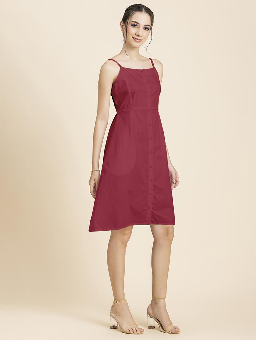 women's  solid dress - 20296516 -  Standard Image - 1