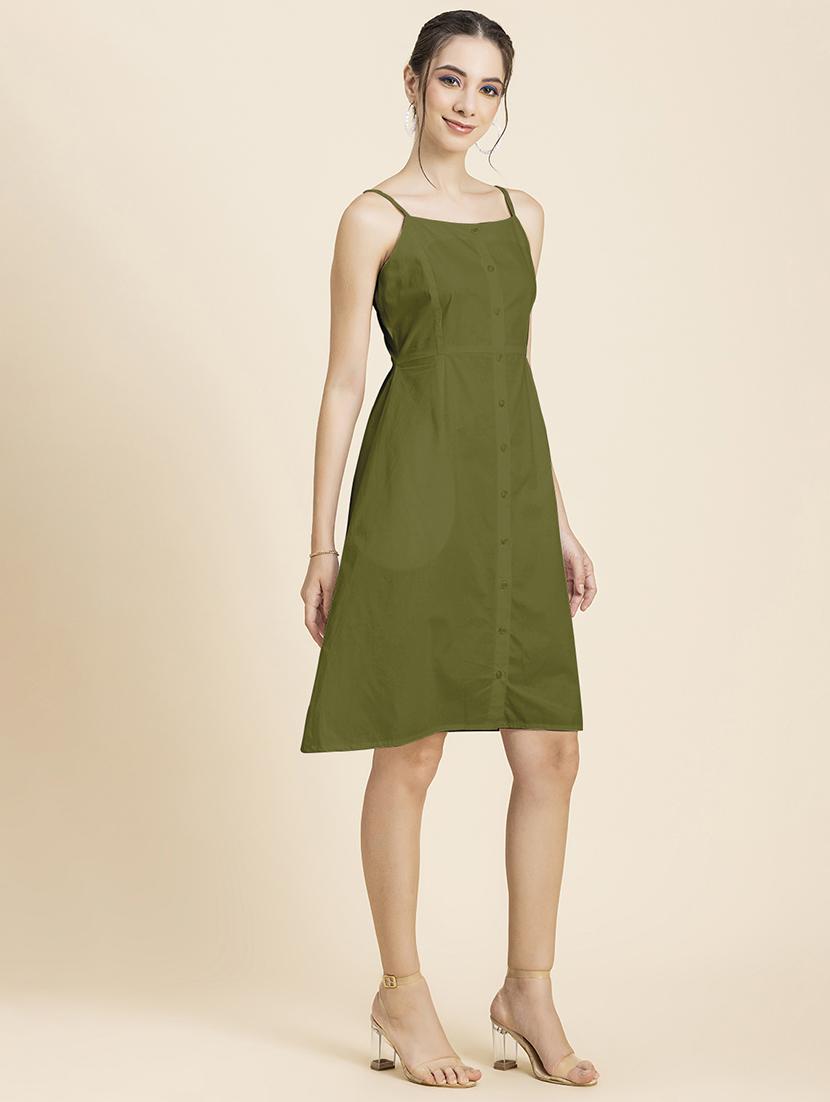 women's  solid dress - 20296517 -  Standard Image - 1
