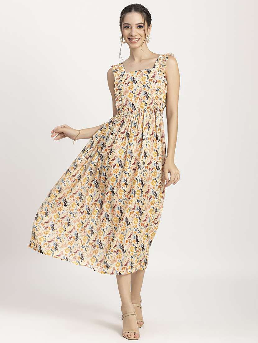 women's  floral dress