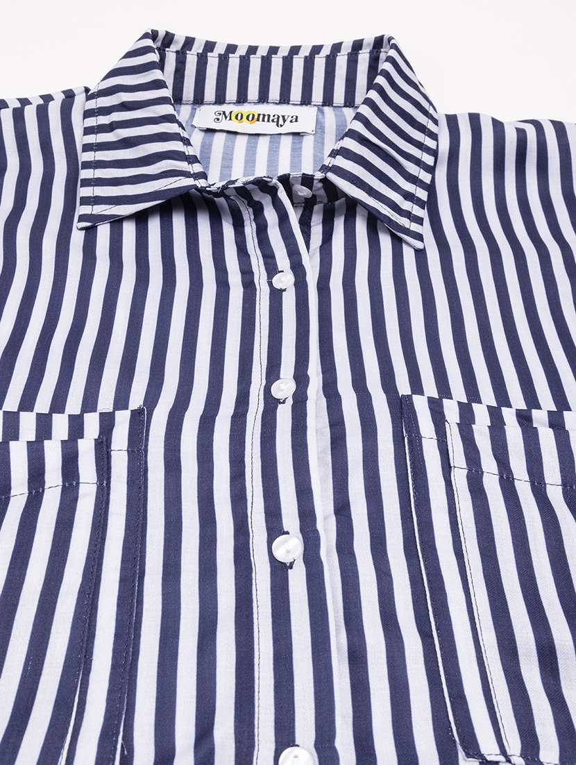 women's high-low collared top - 20296761 -  Standard Image - 4