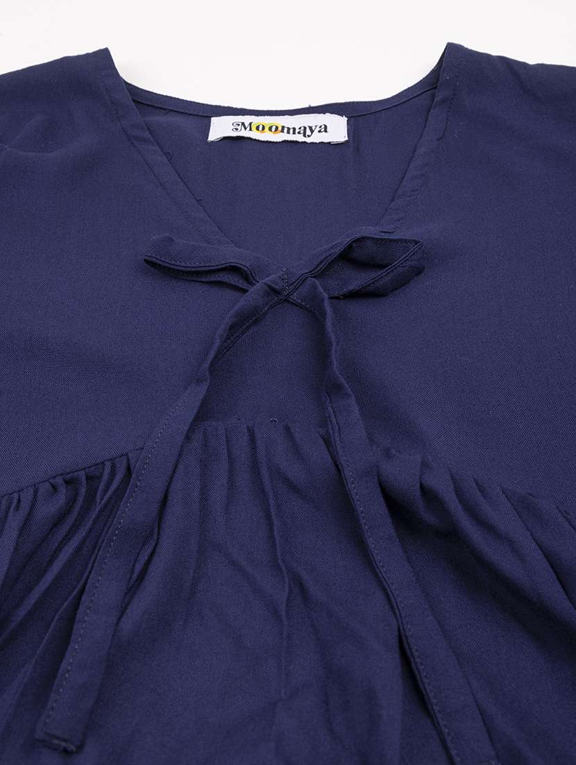 women's peplum v neck top - 20296786 -  Standard Image - 4