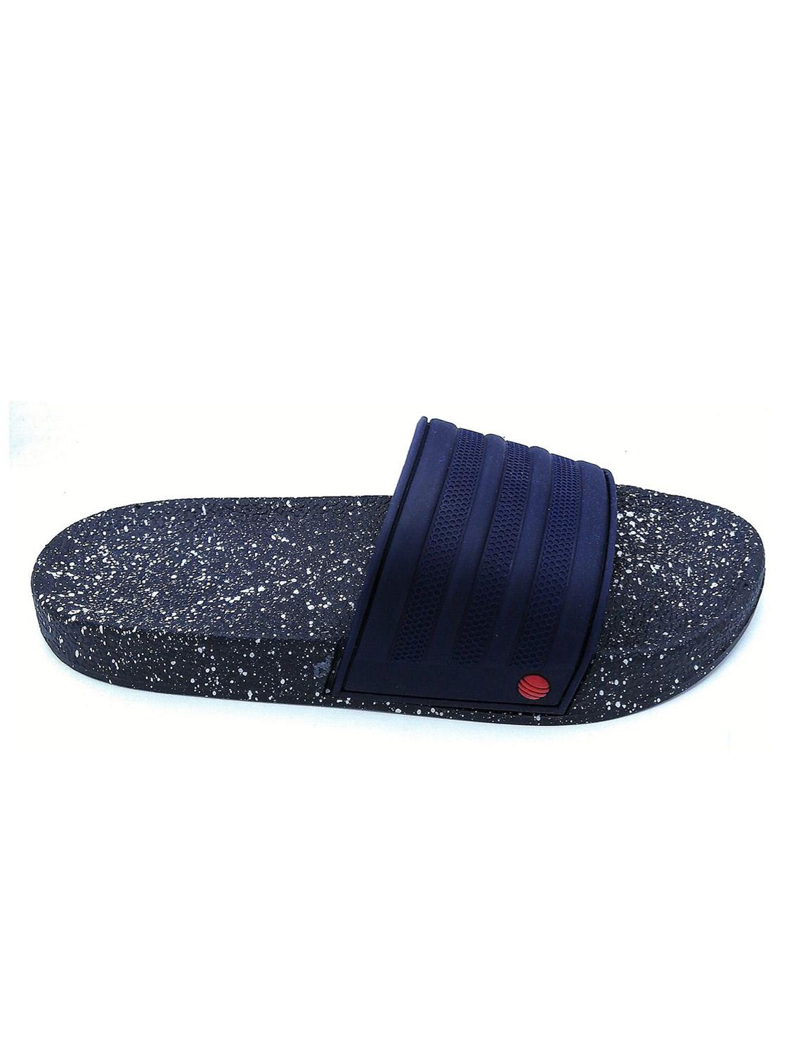 navy slip on sliders - 20296944 -  Standard Image - 1