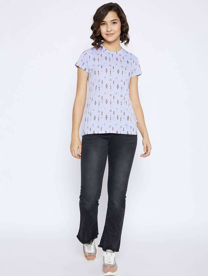 purist blue aztec print regular t-shirt - 20298867 -  Standard Image - 4