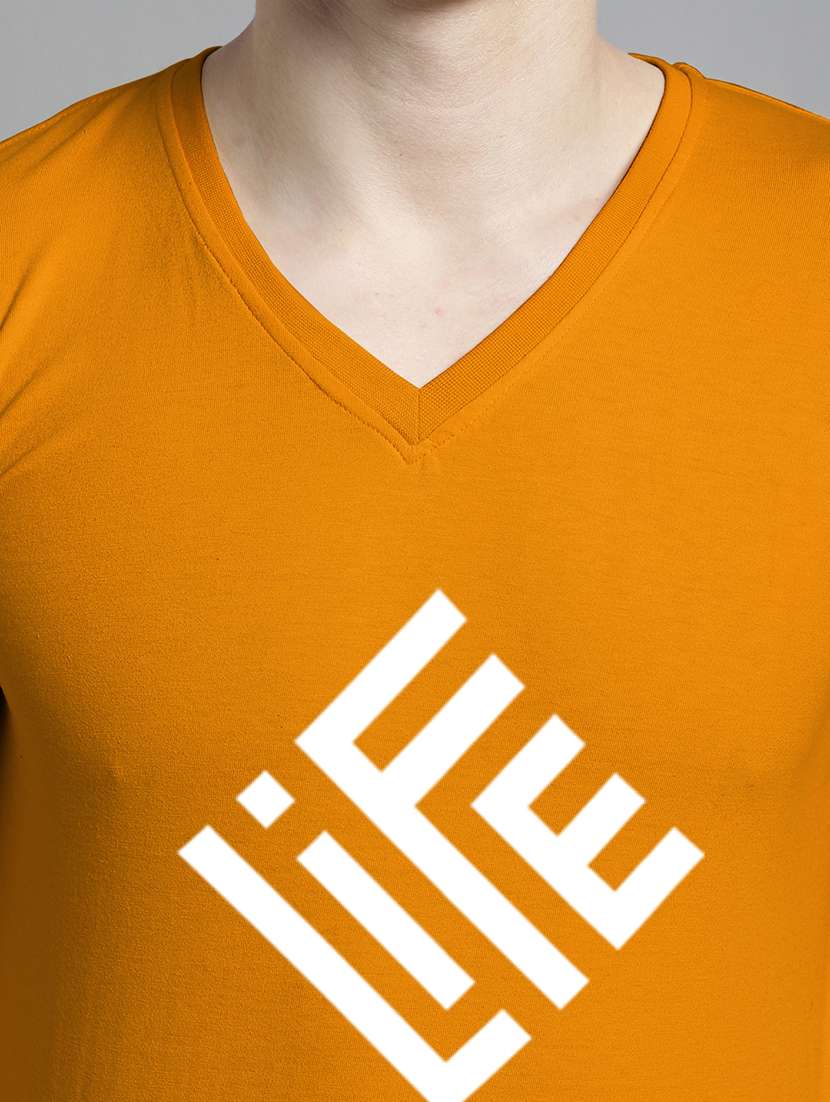 men chest print long sleeve t-shirt - 20299115 -  Standard Image - 4